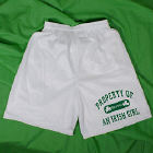 Property of My Irish Men's White Personalized Mesh Shorts
